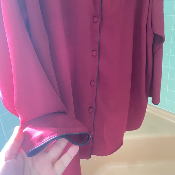 ASOS, size 22, PJ shirt blouse - Picture 4 of 5